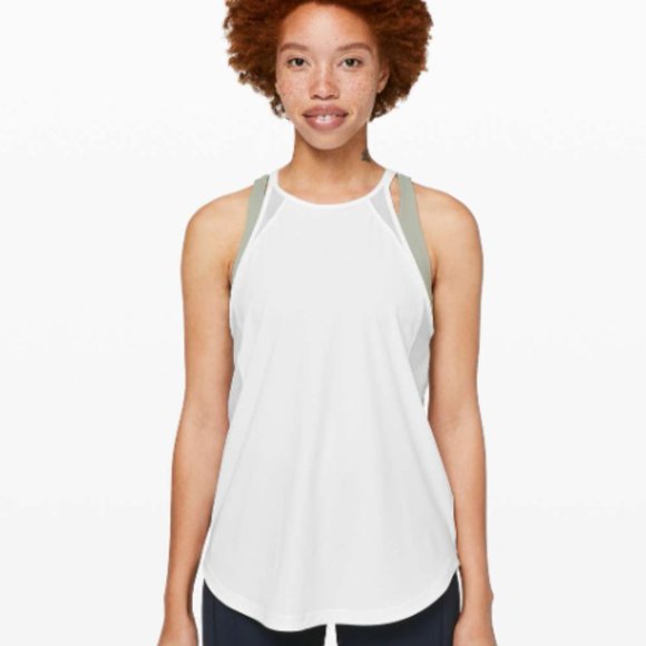 Lululemon Run Off-Route Tank - White - Picture 1 of 7